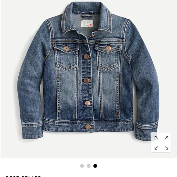 Jcrew CrewCuts Stretch Denim Jacket (3T) - Picture 1 of 4